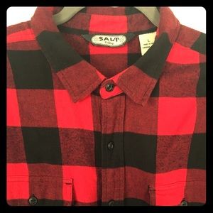 Salt Valley Flannel Large Slim